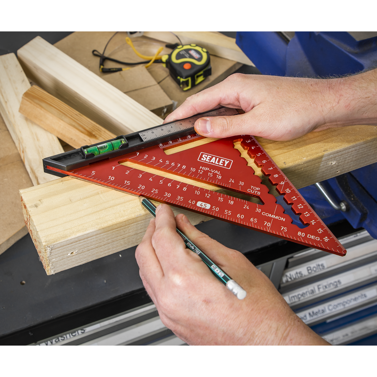 Sealey AK9008 Metric Speed Square