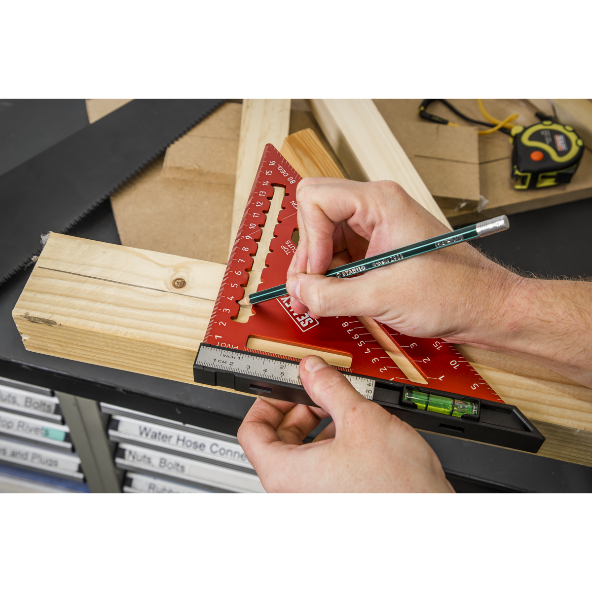 Sealey AK9008 Metric Speed Square