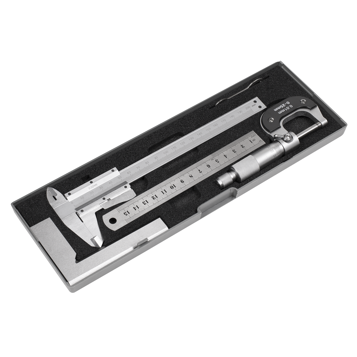 Sealey AK91SET Measuring Tool Set 4pc