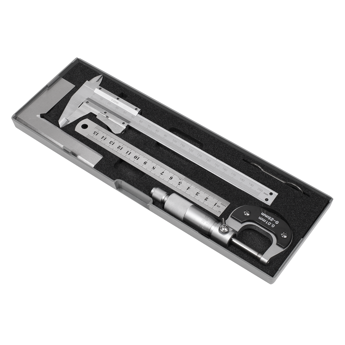 Sealey AK91SET Measuring Tool Set 4pc