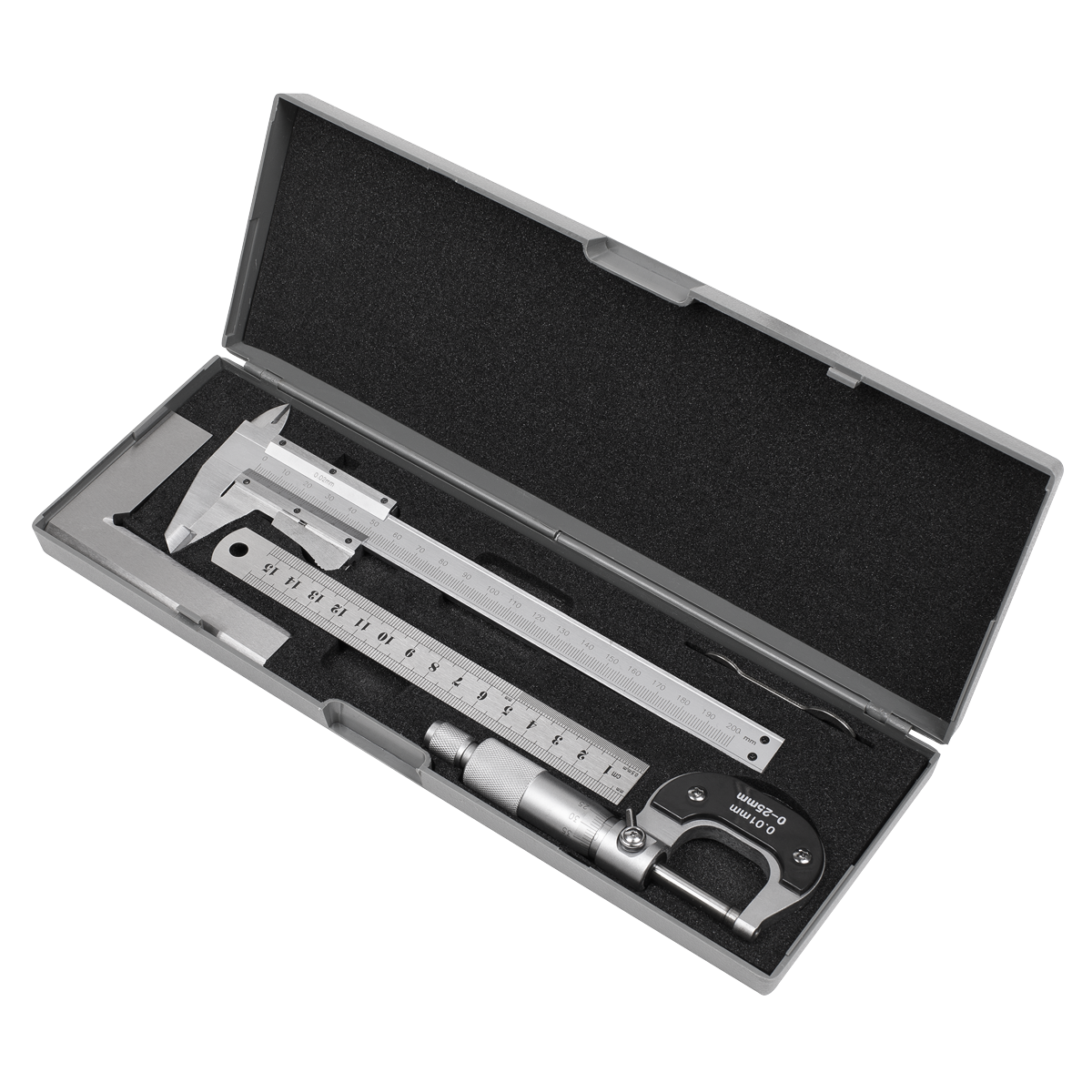 Sealey AK91SET Measuring Tool Set 4pc