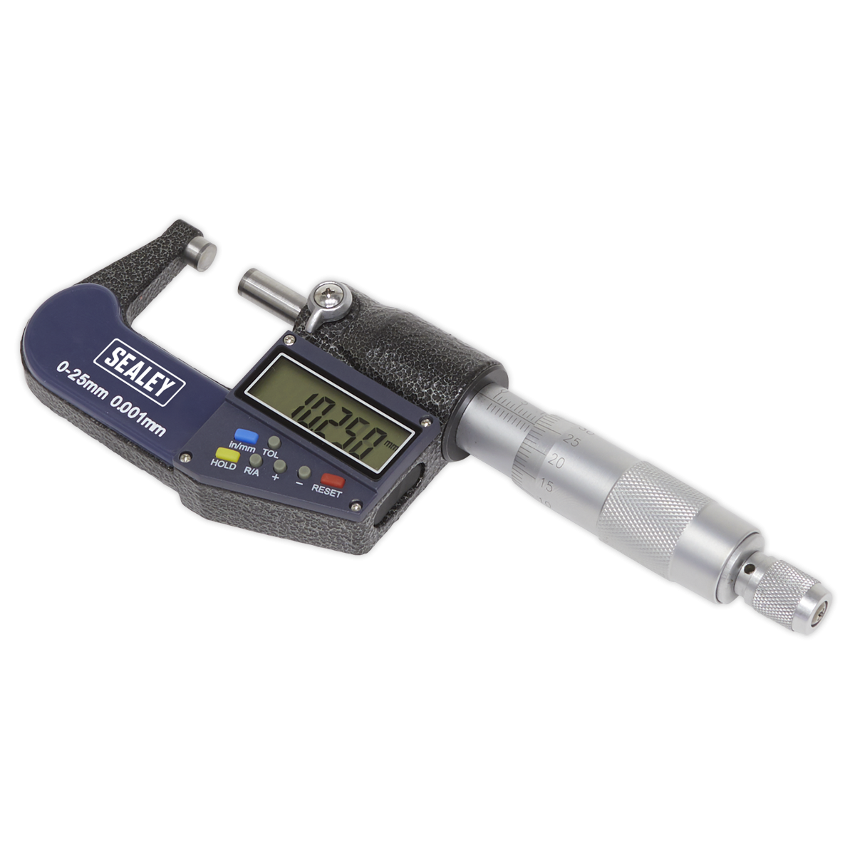 Sealey AK9635D Digital External Micrometer 0-25mm(0-1")