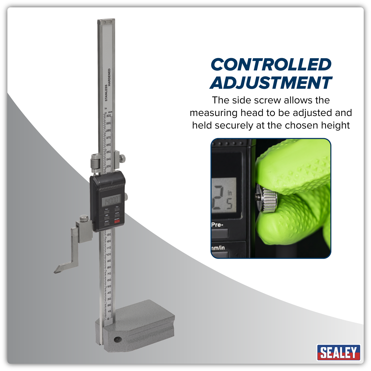Sealey AK9636D Digital Height Gauge 0-300mm(0-12")