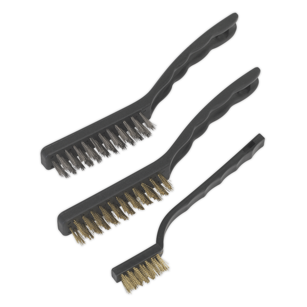 Sealey AK9801 Auto Engineer's Wire Brush Set 3pc