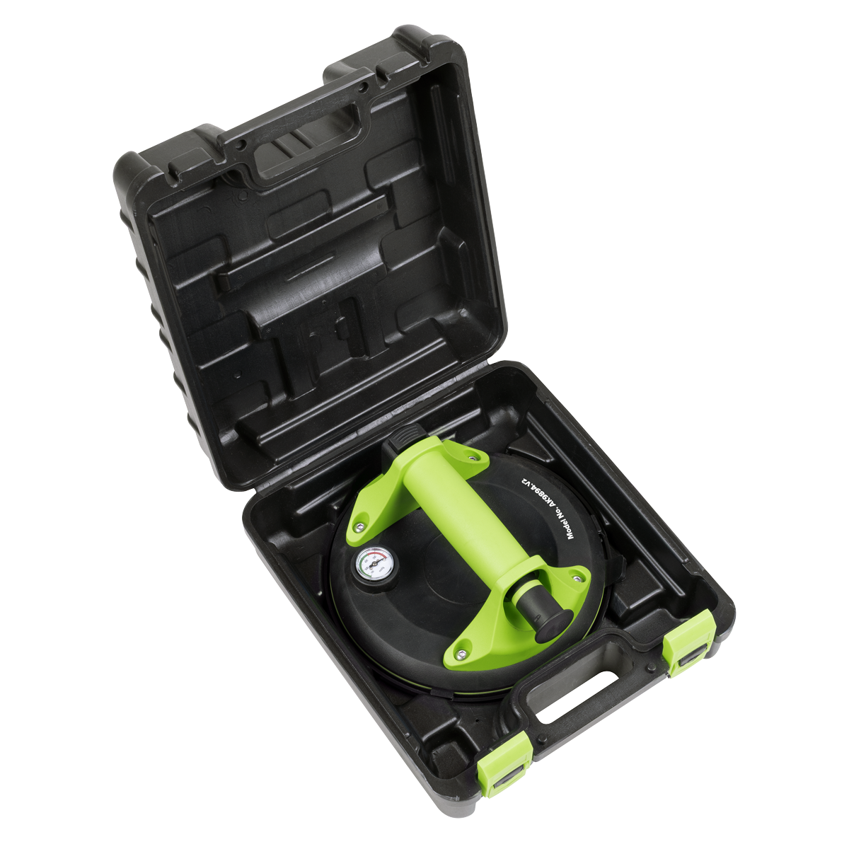 Sealey AK9894 Heavy Lift Suction Cup with Vacuum Grip Pressure Gauge