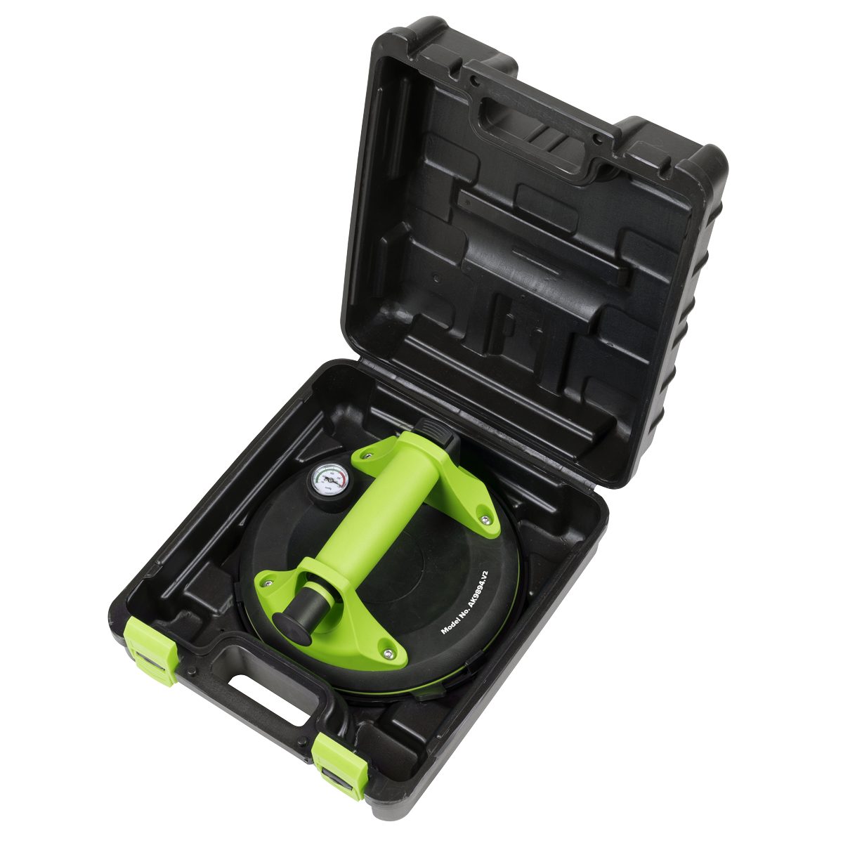 Sealey AK9894 Heavy Lift Suction Cup with Vacuum Grip Pressure Gauge