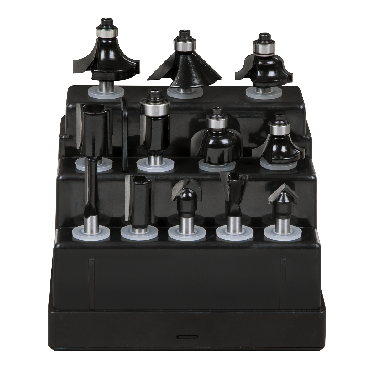 Sealey AK9912 Router Bit Set 1/4" Shank 12pc