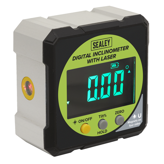 Sealey AK9991 Digital Inclinometer with Laser