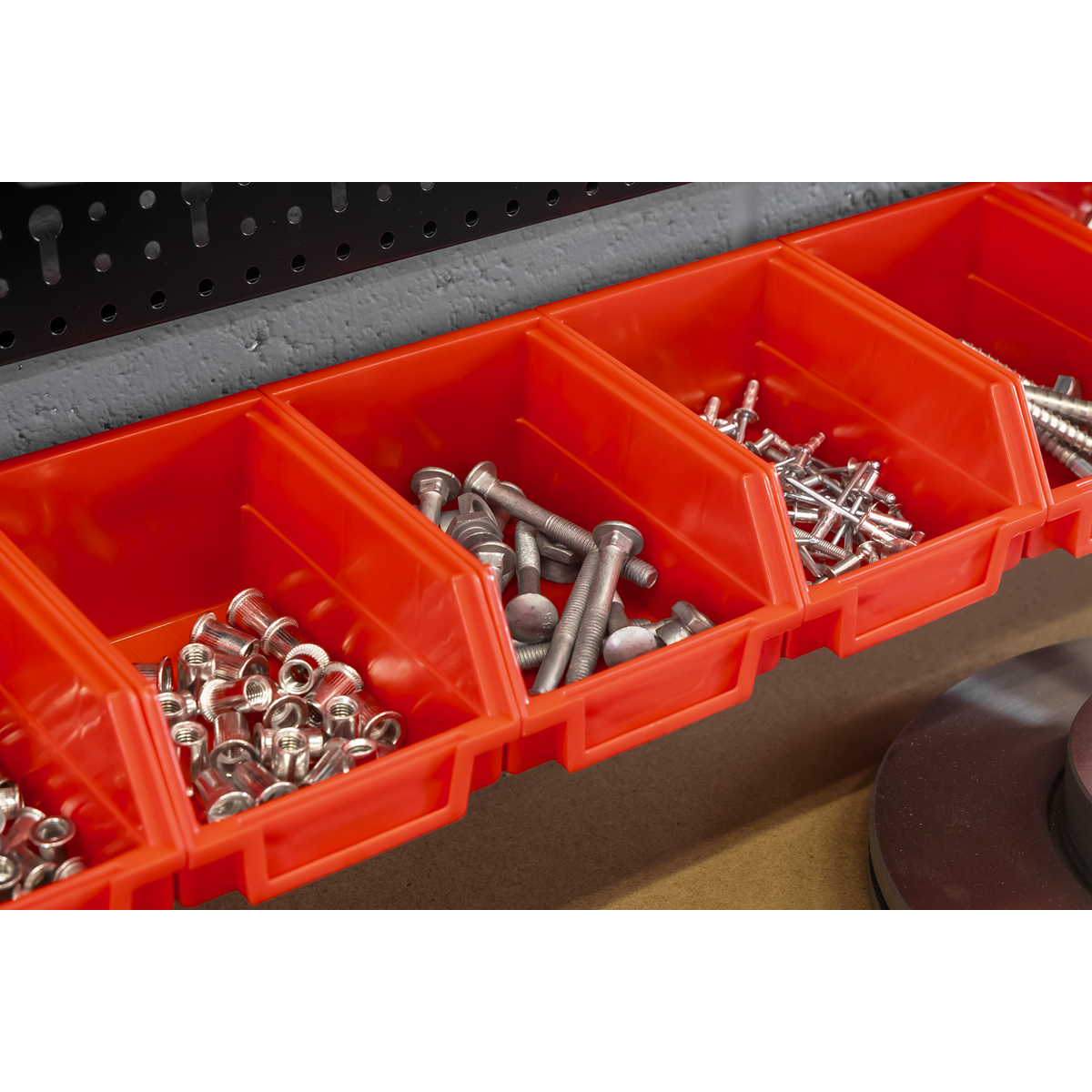 Sealey AP12601 Steel Workbench with Pegboard 1m