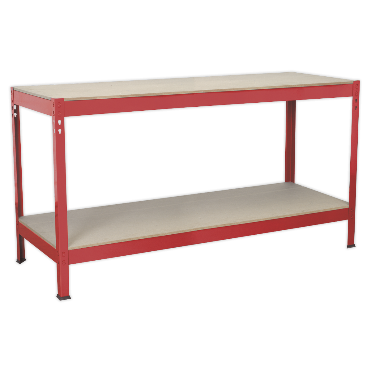 Sealey AP1535 Steel Workbench with Wooden Top 1.53m