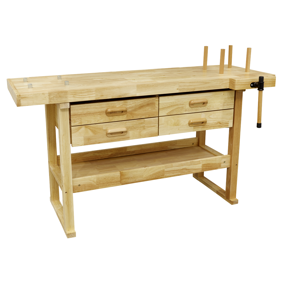 Sealey AP1640 Woodworking Bench with 4 Drawers