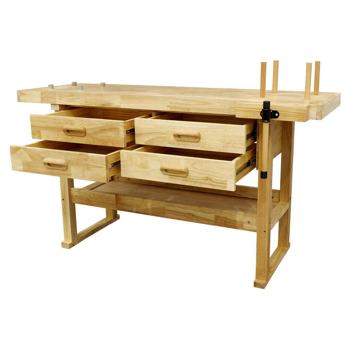 Sealey AP1640 Woodworking Bench with 4 Drawers