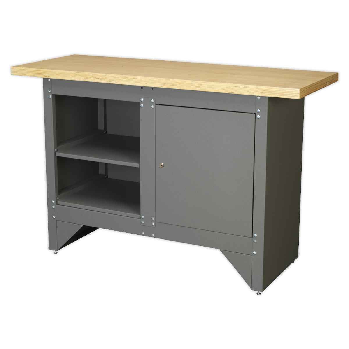 Sealey AP2010 Heavy-Duty Workbench with Cupboard