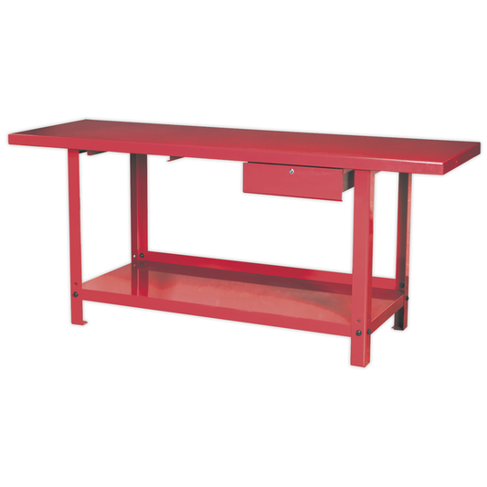 Sealey AP3020 Steel Workbench with Drawer 2m