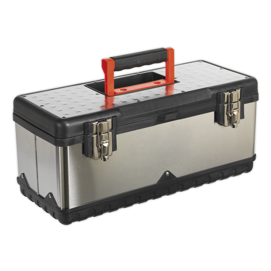 Sealey AP505S Stainless Steel Toolbox with Tote Tray 505mm