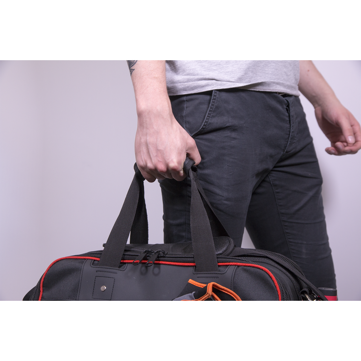Sealey AP513 Heavy-Duty Tool Storage Bag with 24 Pockets 500mm