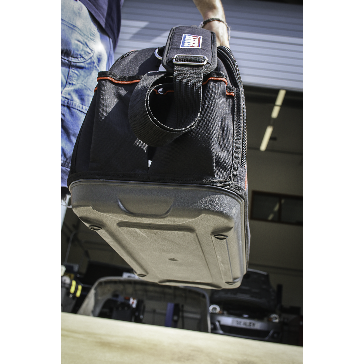 Sealey AP513 Heavy-Duty Tool Storage Bag with 24 Pockets 500mm