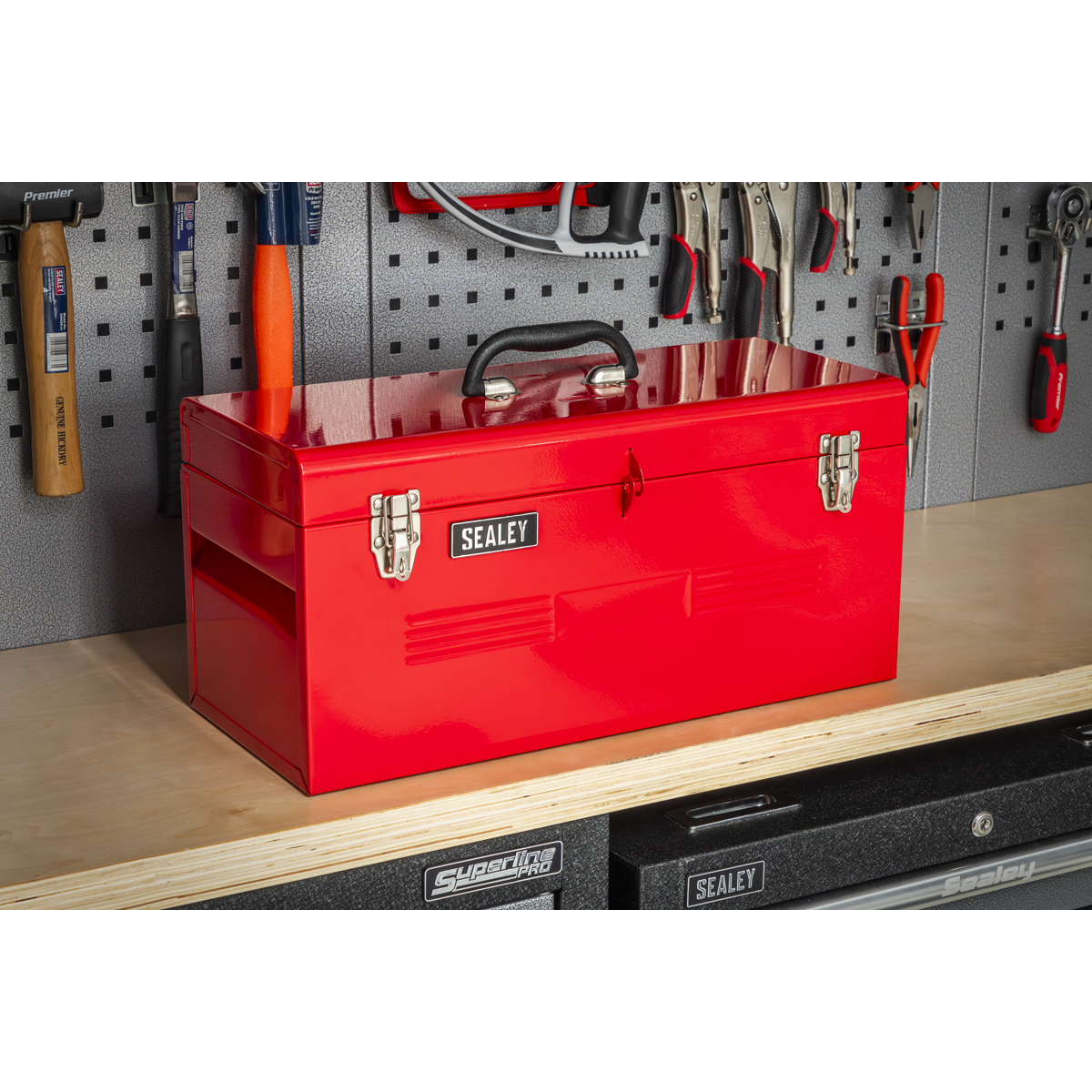 Sealey AP533 Toolbox with Tote Tray 510mm