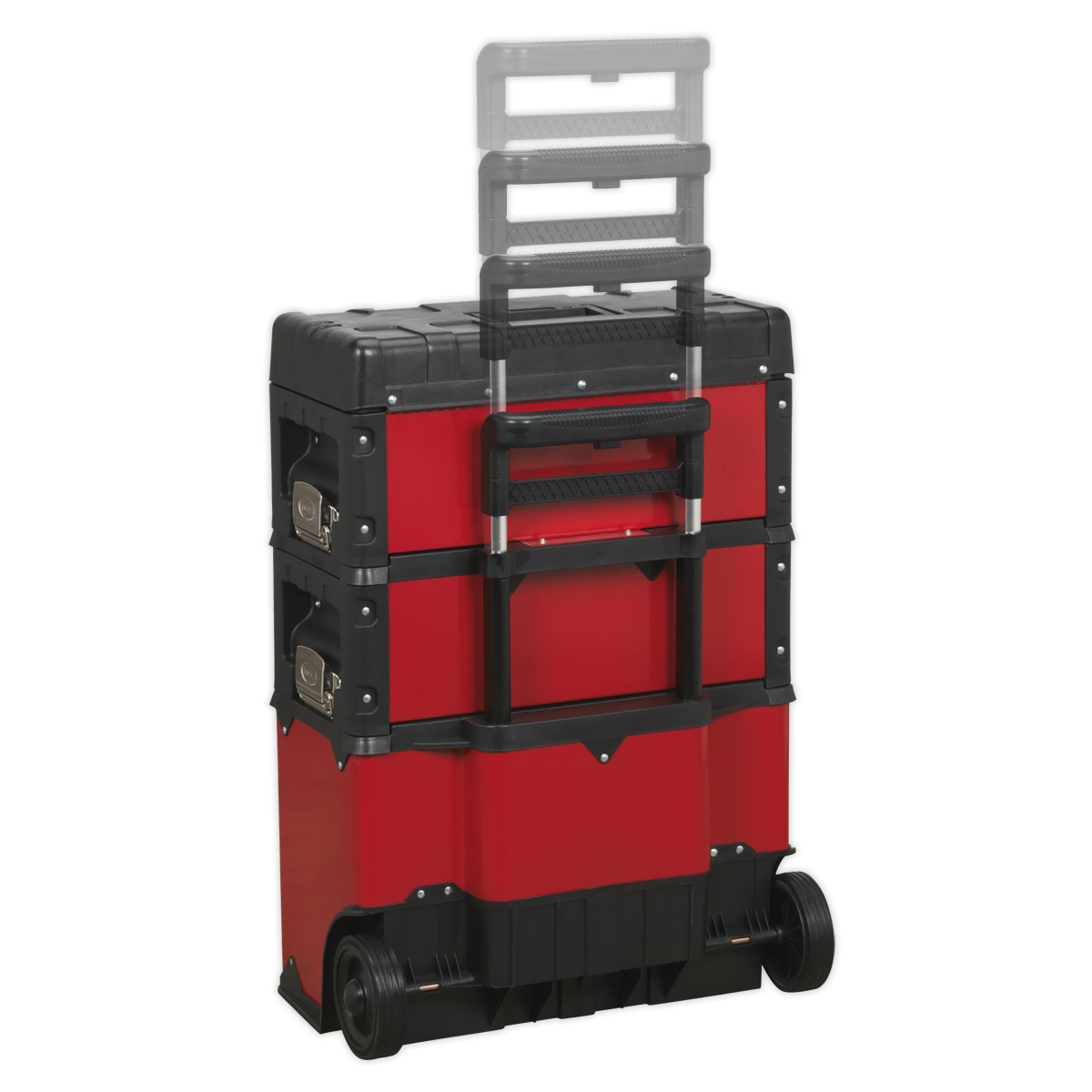 Sealey AP548 Mobile Steel/Composite Toolbox with 3 Compartments