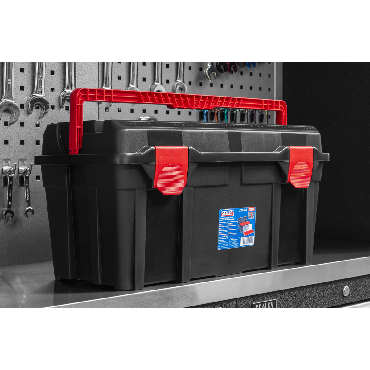 Sealey AP580LH Toolbox with Locking Carry Handle 580mm