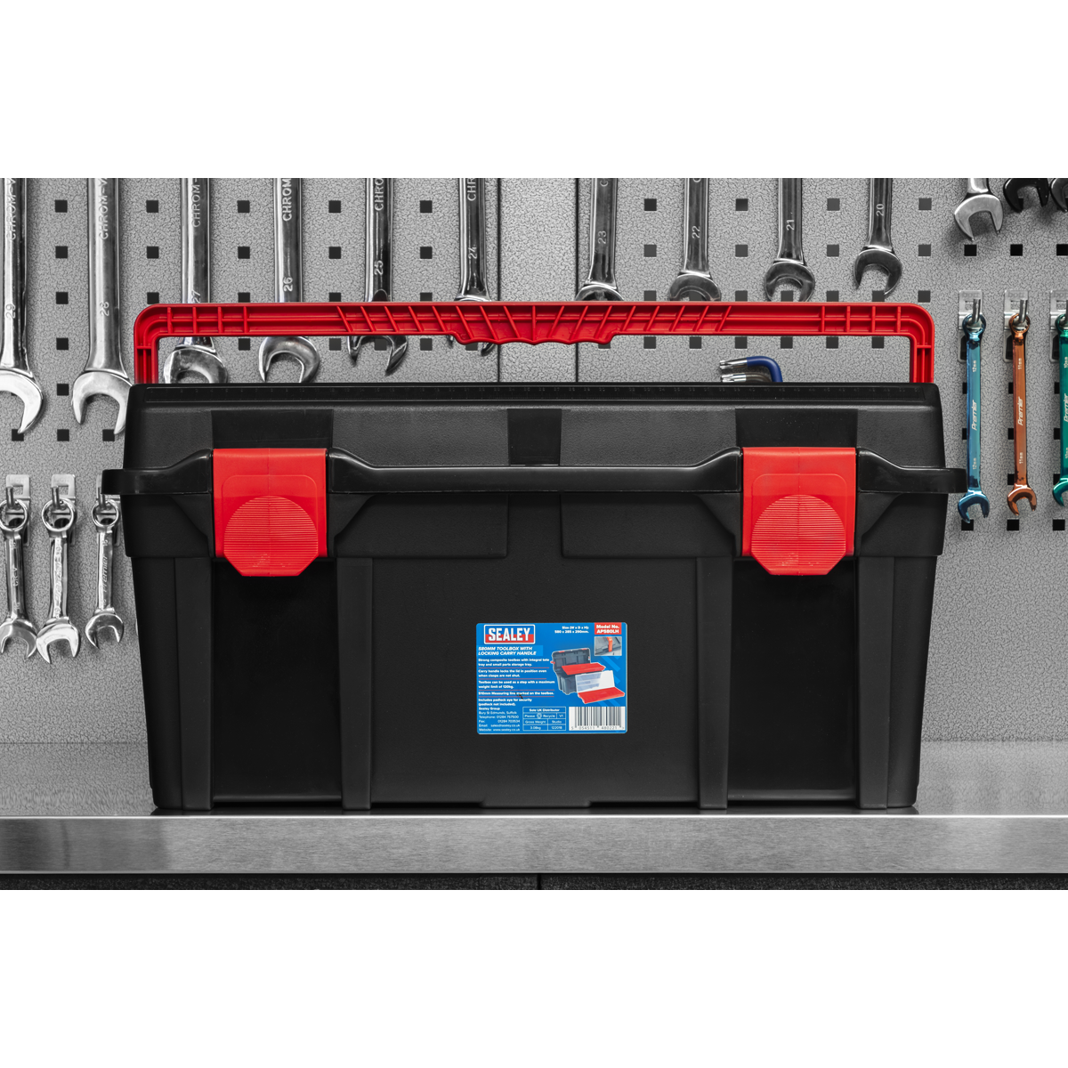 Sealey AP580LH Toolbox with Locking Carry Handle 580mm
