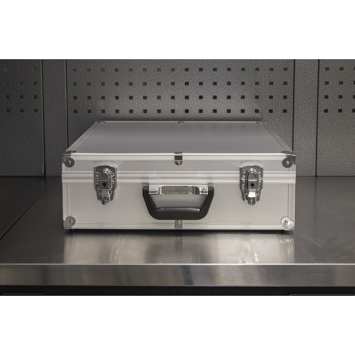 Sealey AP603 Aluminium Tool Case with Square Edges