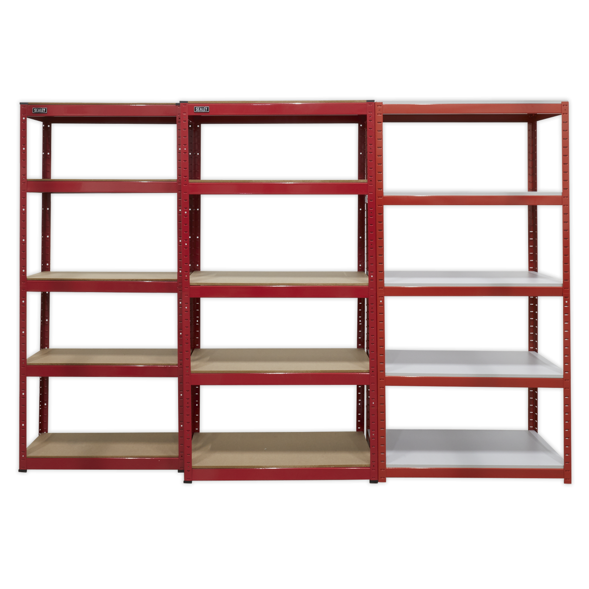 Sealey AP6500 Racking Unit with 5 Shelves 500kg Capacity Per Level