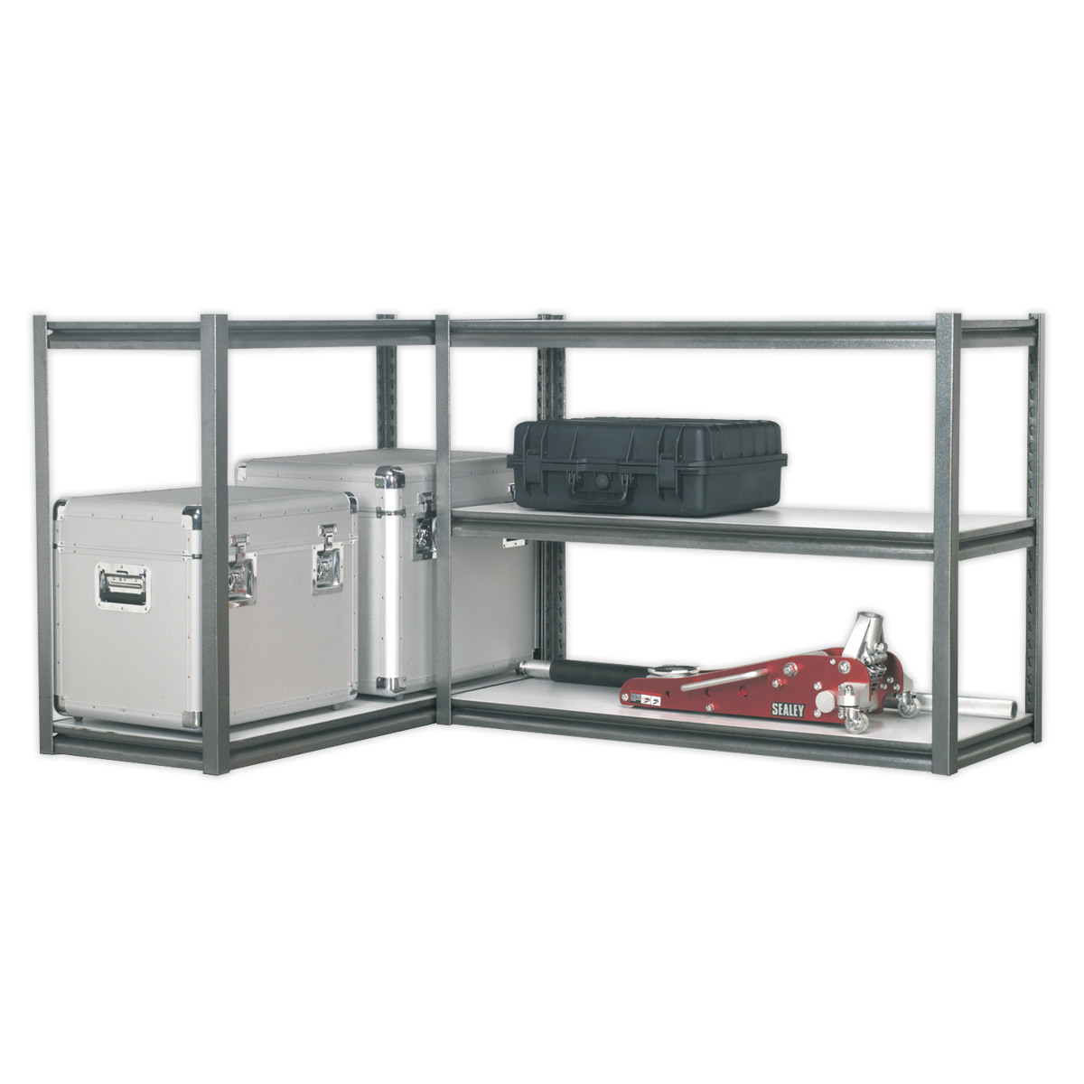 Sealey AP6548 Racking Unit with 5 Shelves 600kg Capacity Per Level