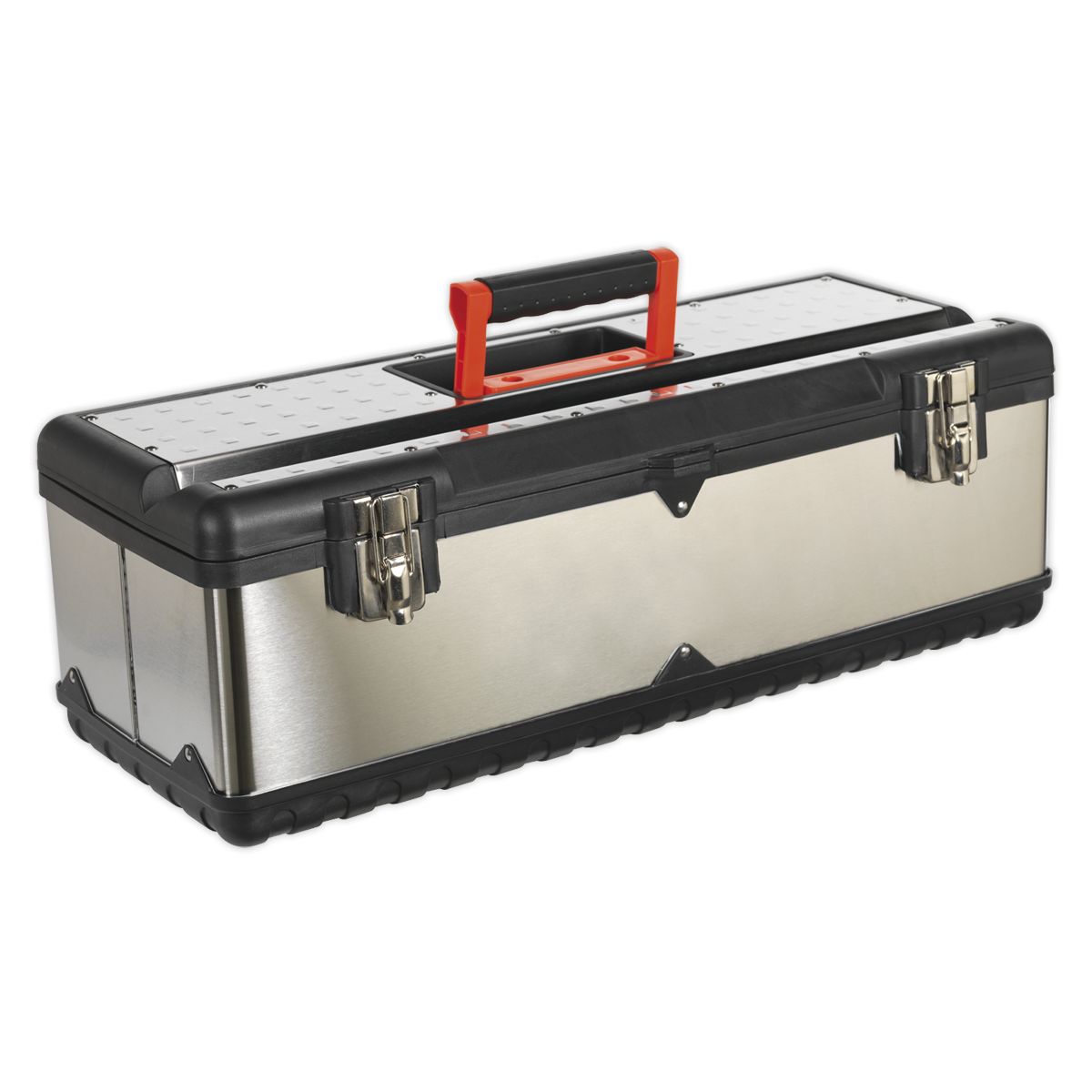 Sealey AP660S Stainless Steel Toolbox with Tote Tray 660mm