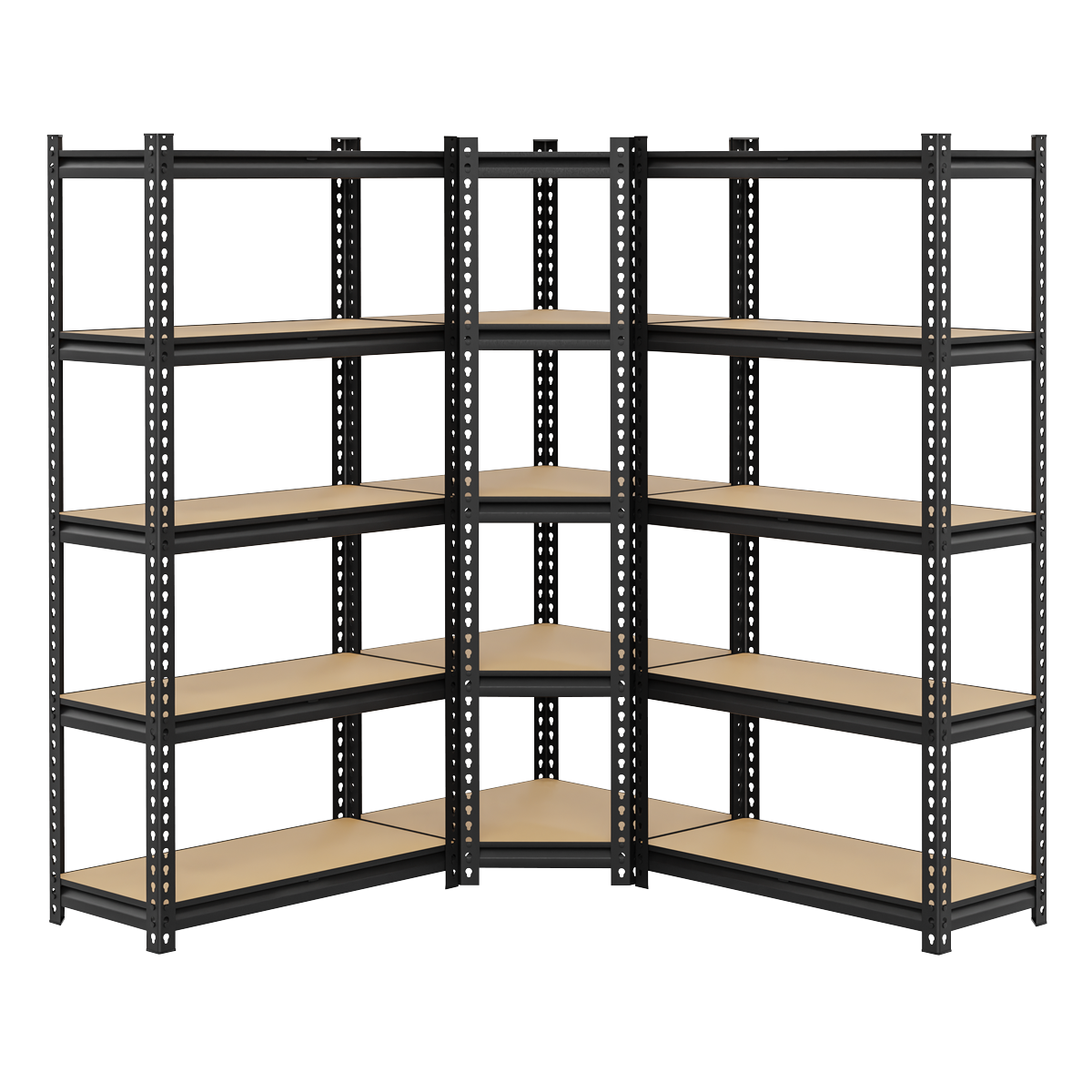 Sealey AP7150COMBO1 Corner Racking Unit with 5 Shelves