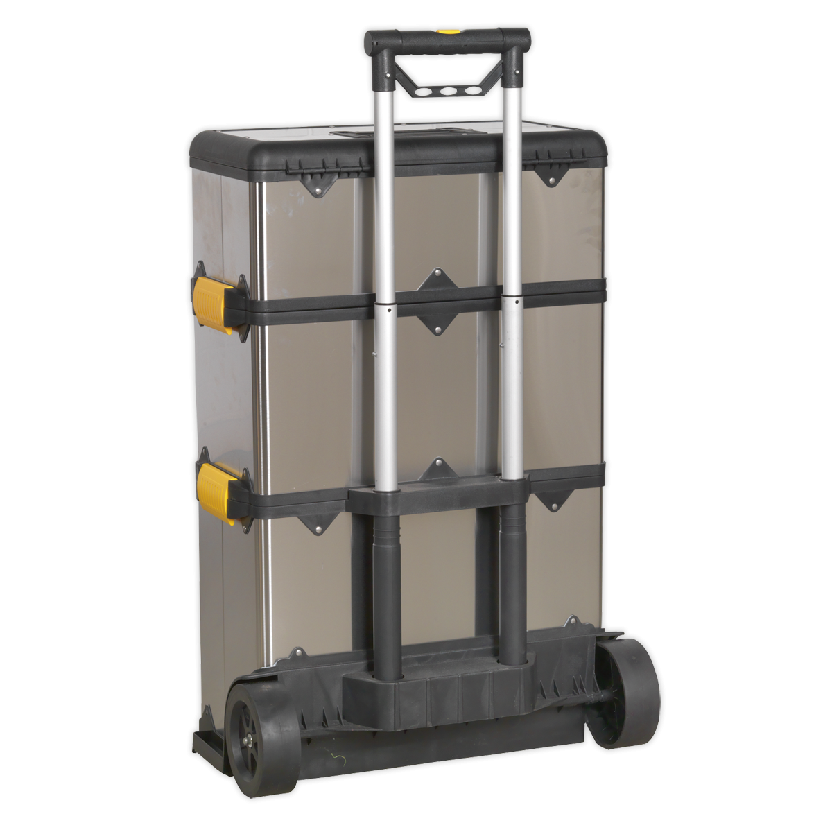 Sealey AP855 Mobile Stainless Steel/Composite Toolbox with 3 Compartments