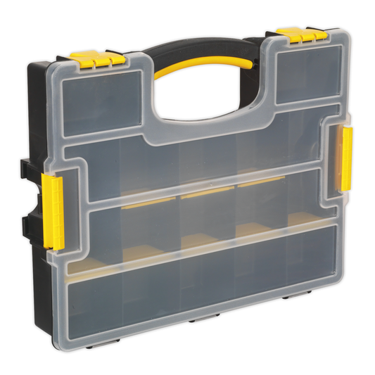 Sealey APAS15A Stackable Parts Storage Case with Removable Compartments