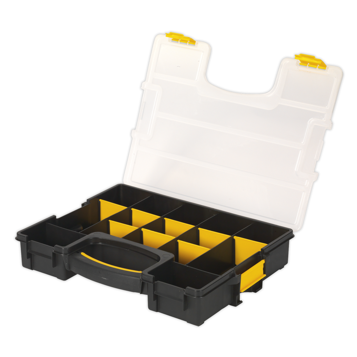 Sealey APAS15A Stackable Parts Storage Case with Removable Compartments