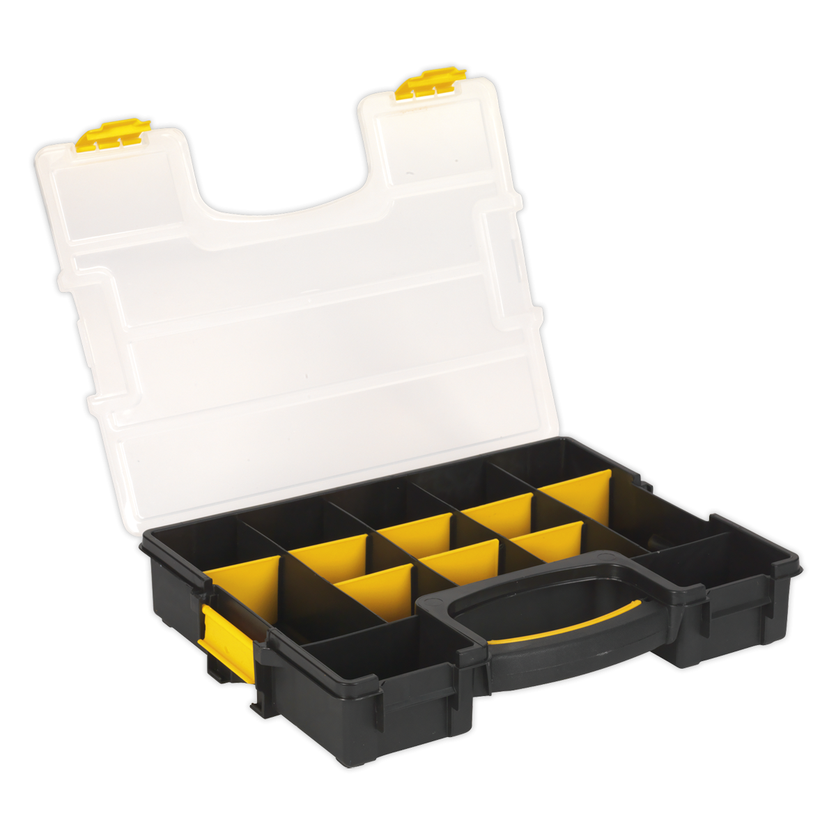 Sealey APAS15A Stackable Parts Storage Case with Removable Compartments