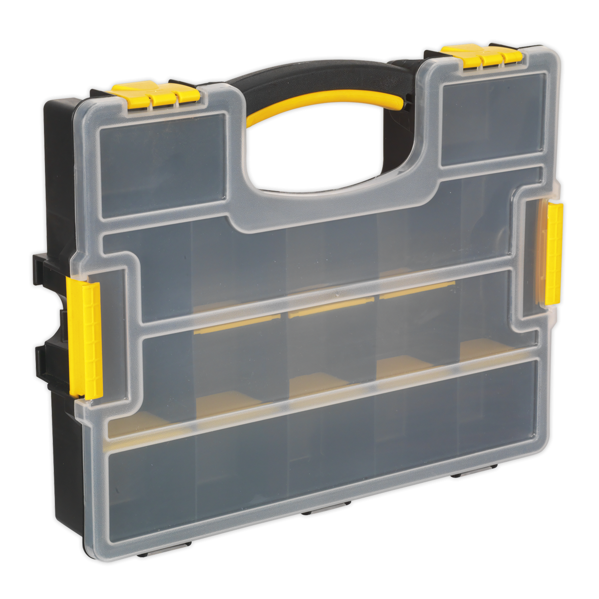 Sealey APAS15A Stackable Parts Storage Case with Removable Compartments