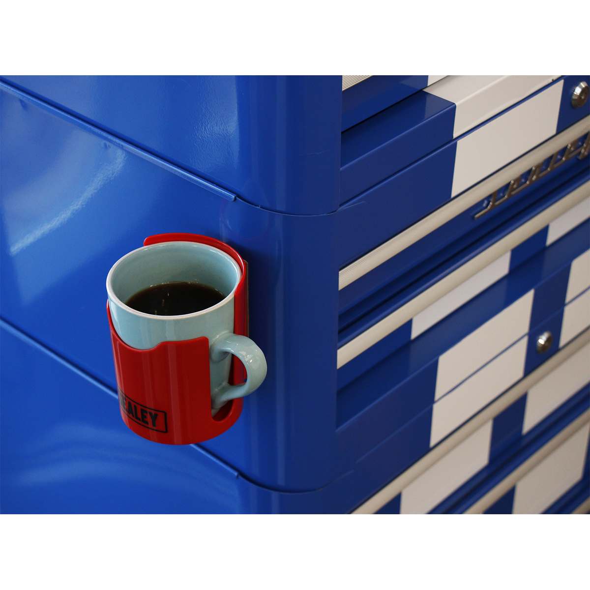 Sealey APCH Magnetic Cup/Can Holder - Red