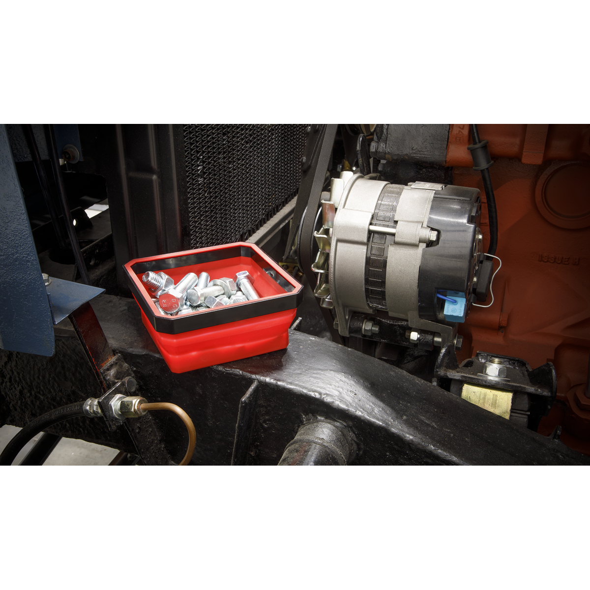 Sealey APCSTS Collapsible Magnetic Parts Tray Set