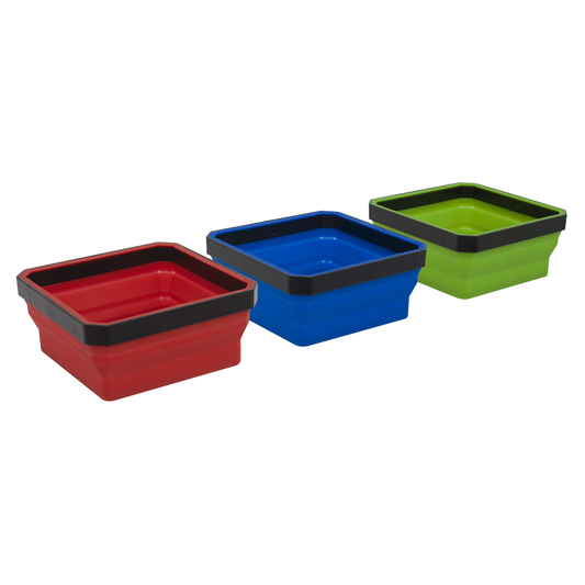 Sealey APCSTS Collapsible Magnetic Parts Tray Set