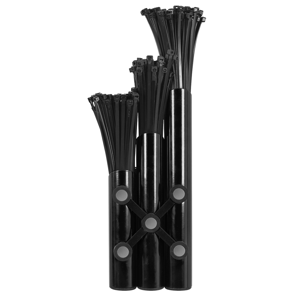 Sealey APCTHBXL Large Magnetic Cable Tie Holder - Black