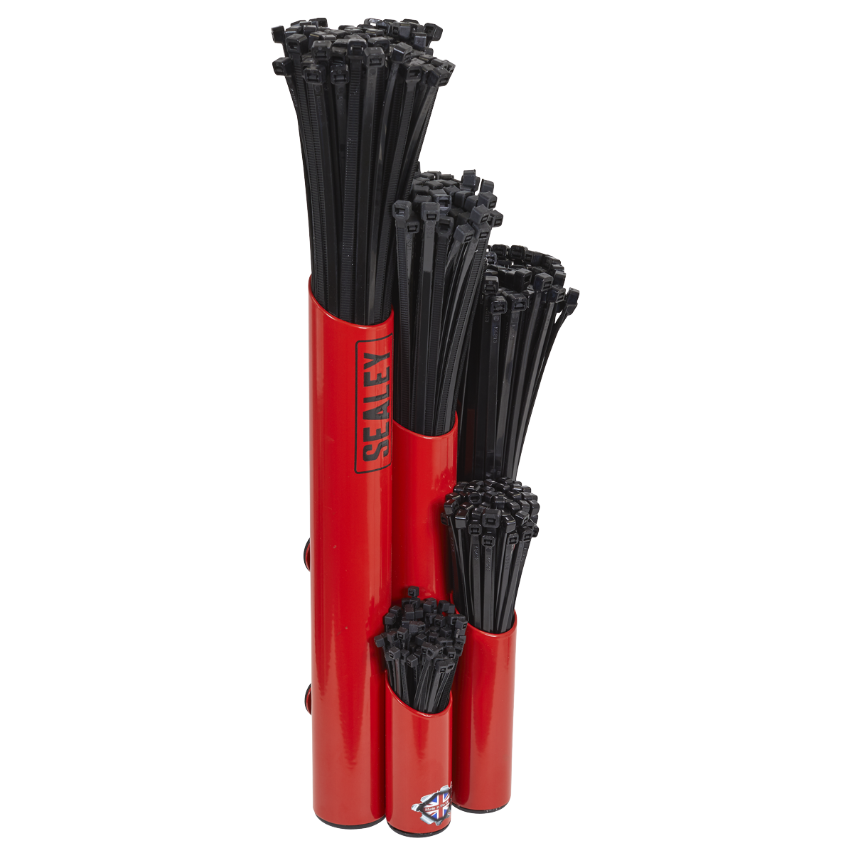 Sealey APCTHRXL Large Magnetic Cable Tie Holder - Red