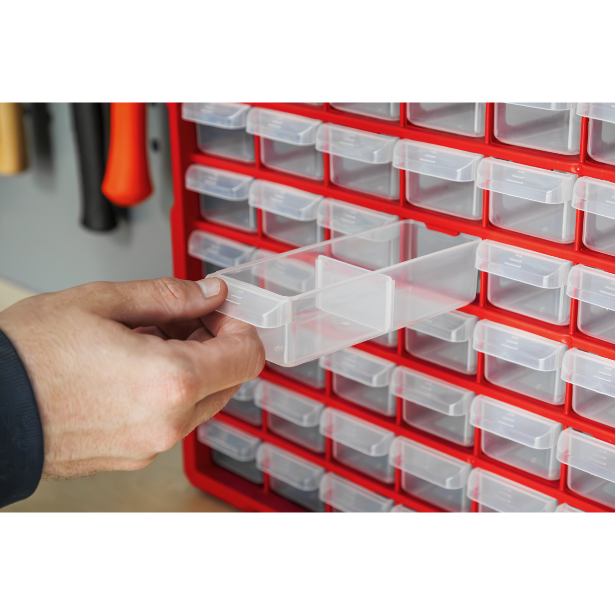 Sealey APDC60R Cabinet Box 60 Drawer - Red/Black