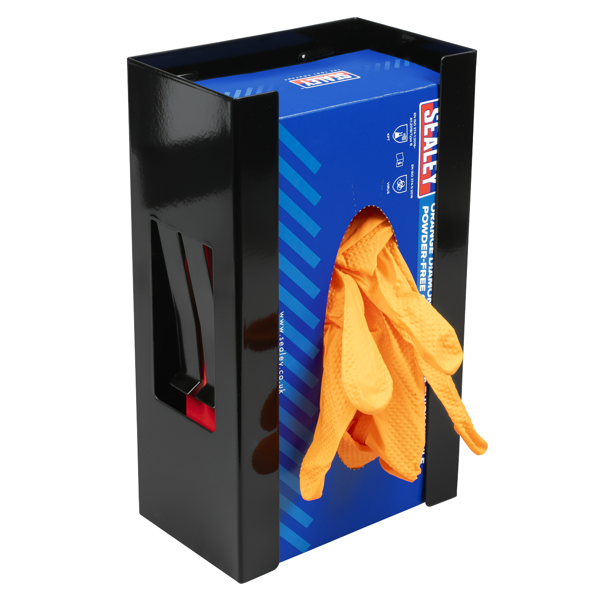 Sealey APGDB Magnetic Glove Dispenser - Black