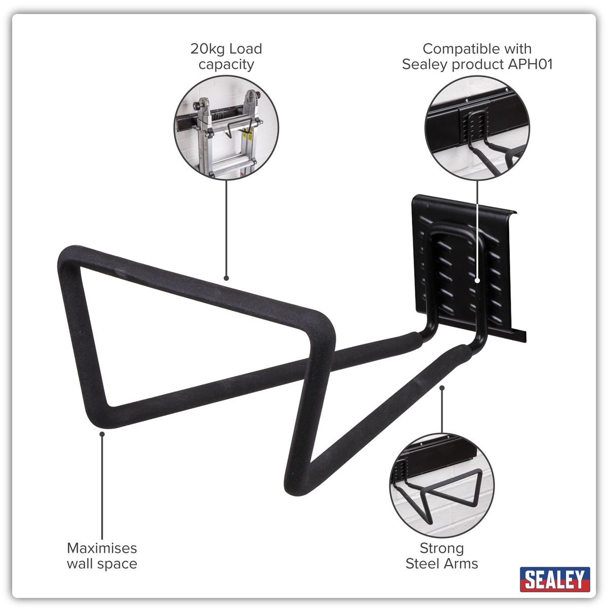 Sealey APH05 Large Loop Storage Hook