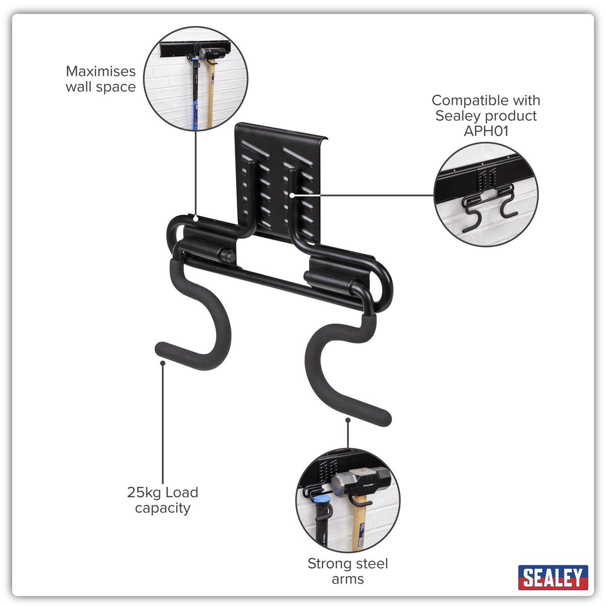 Sealey APH08 Double S Storage Hook