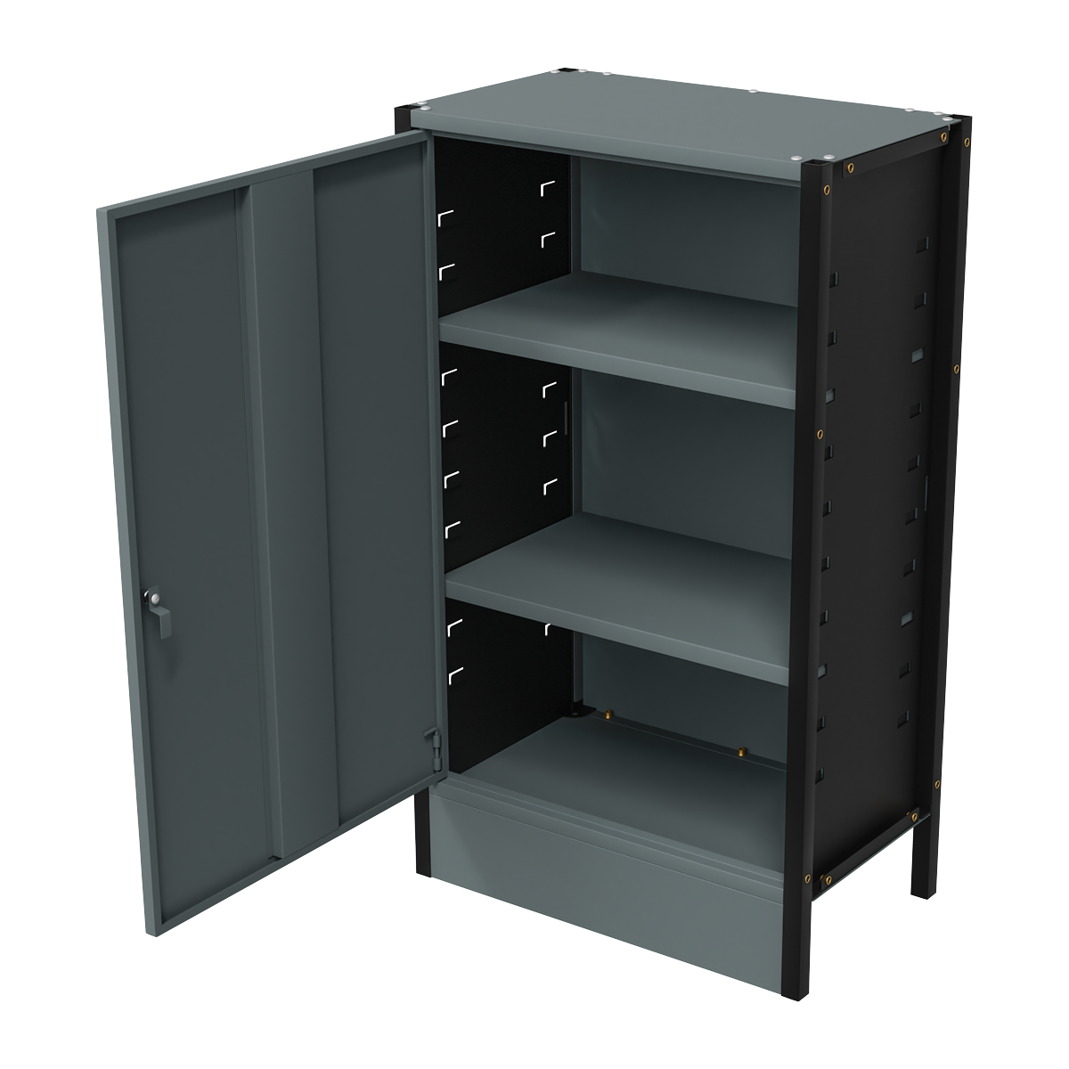 Sealey APMRB3 Modular Storage Base Cupboard Unit 3 Shelves 580mm