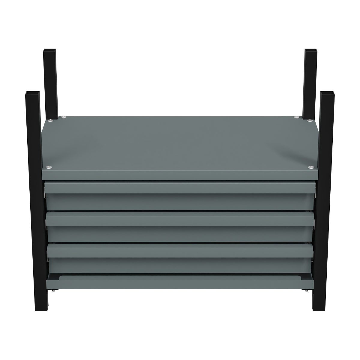 Sealey APMRM2 Modular Storage Mid Unit 3 Drawer & 1 Shelf 580mm
