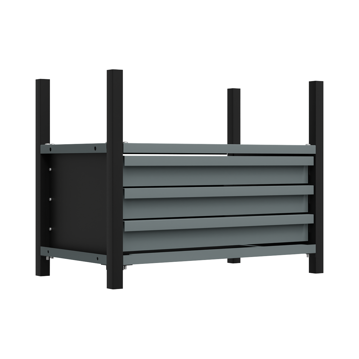 Sealey APMRM2 Modular Storage Mid Unit 3 Drawer & 1 Shelf 580mm