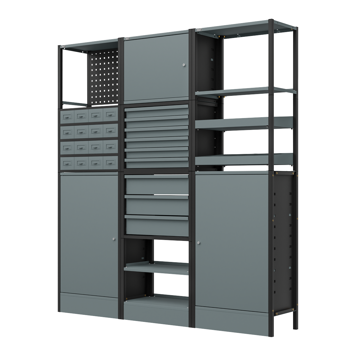 Sealey APMRSTACK1 Modular Storage System Combo 1.74m