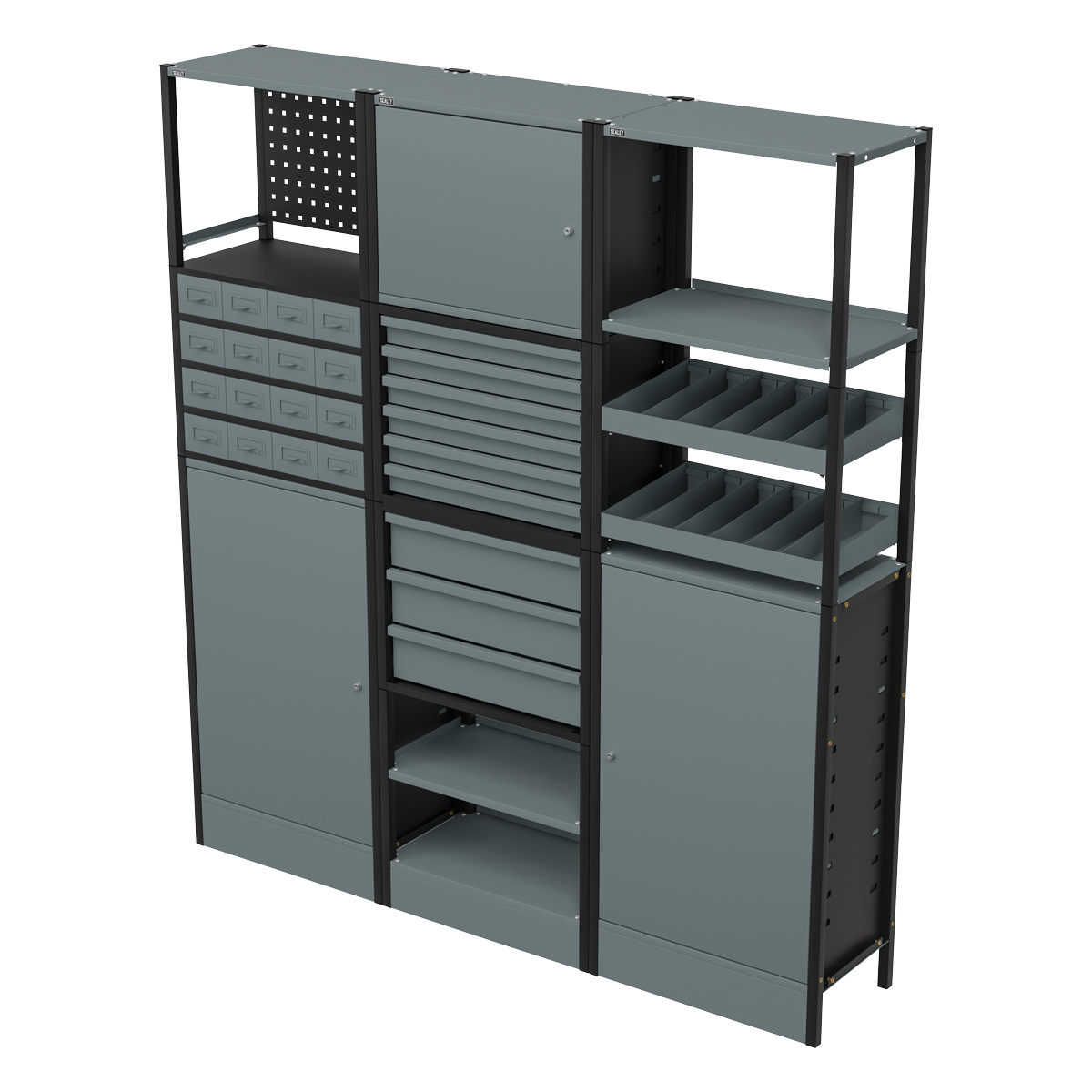 Sealey APMRSTACK1 Modular Storage System Combo 1.74m
