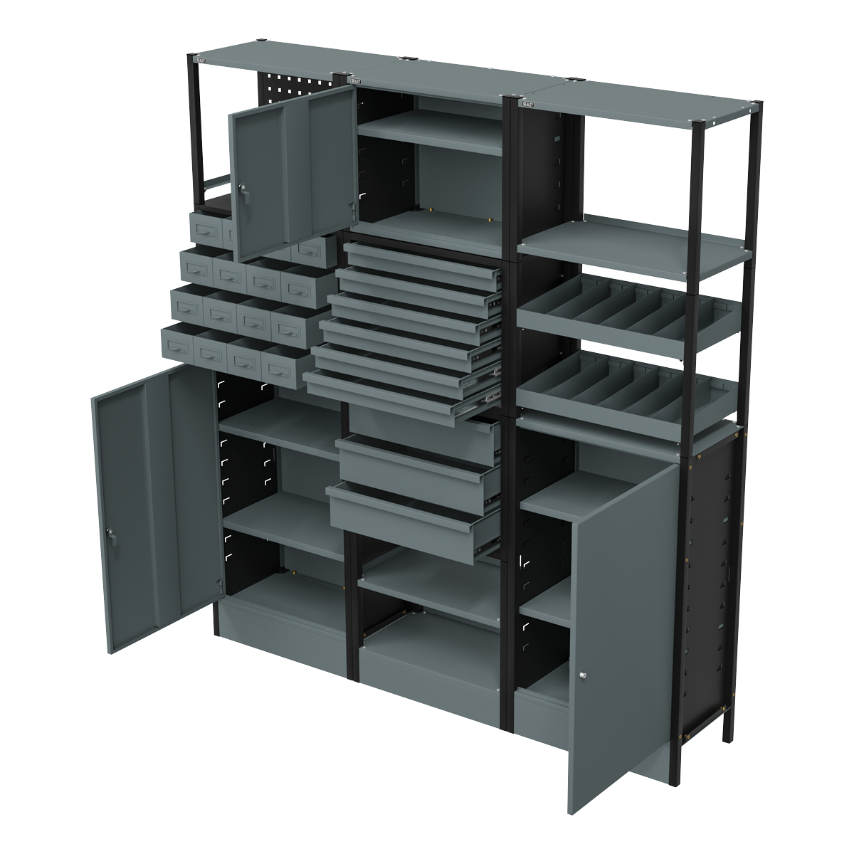 Sealey APMRSTACK1 Modular Storage System Combo 1.74m